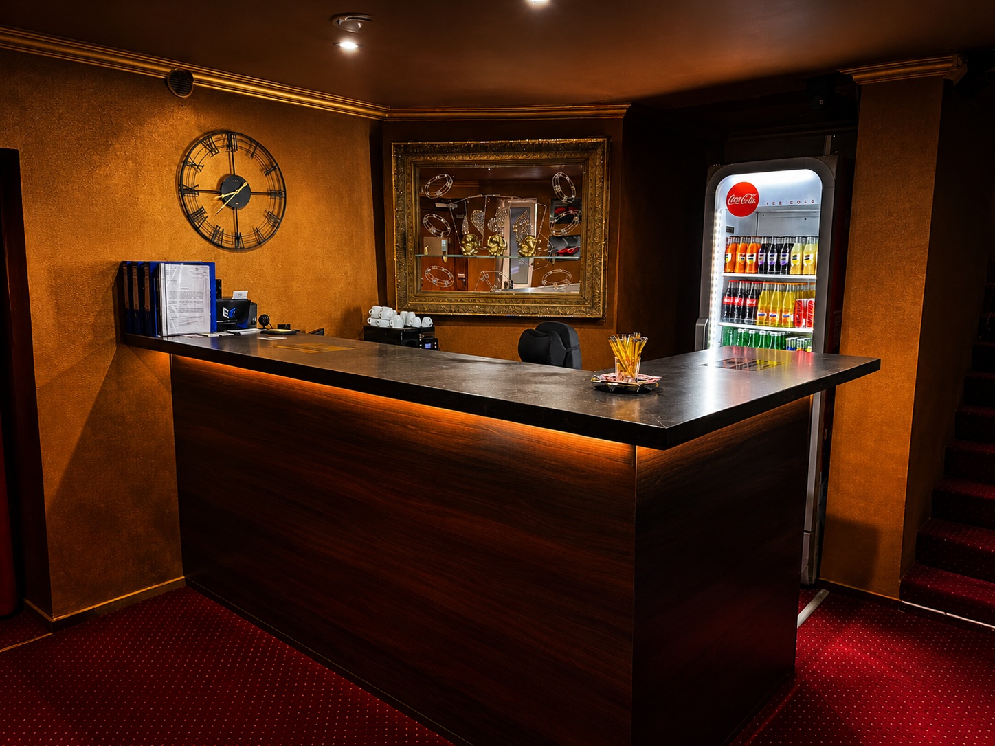 Bar im Casino Borovy