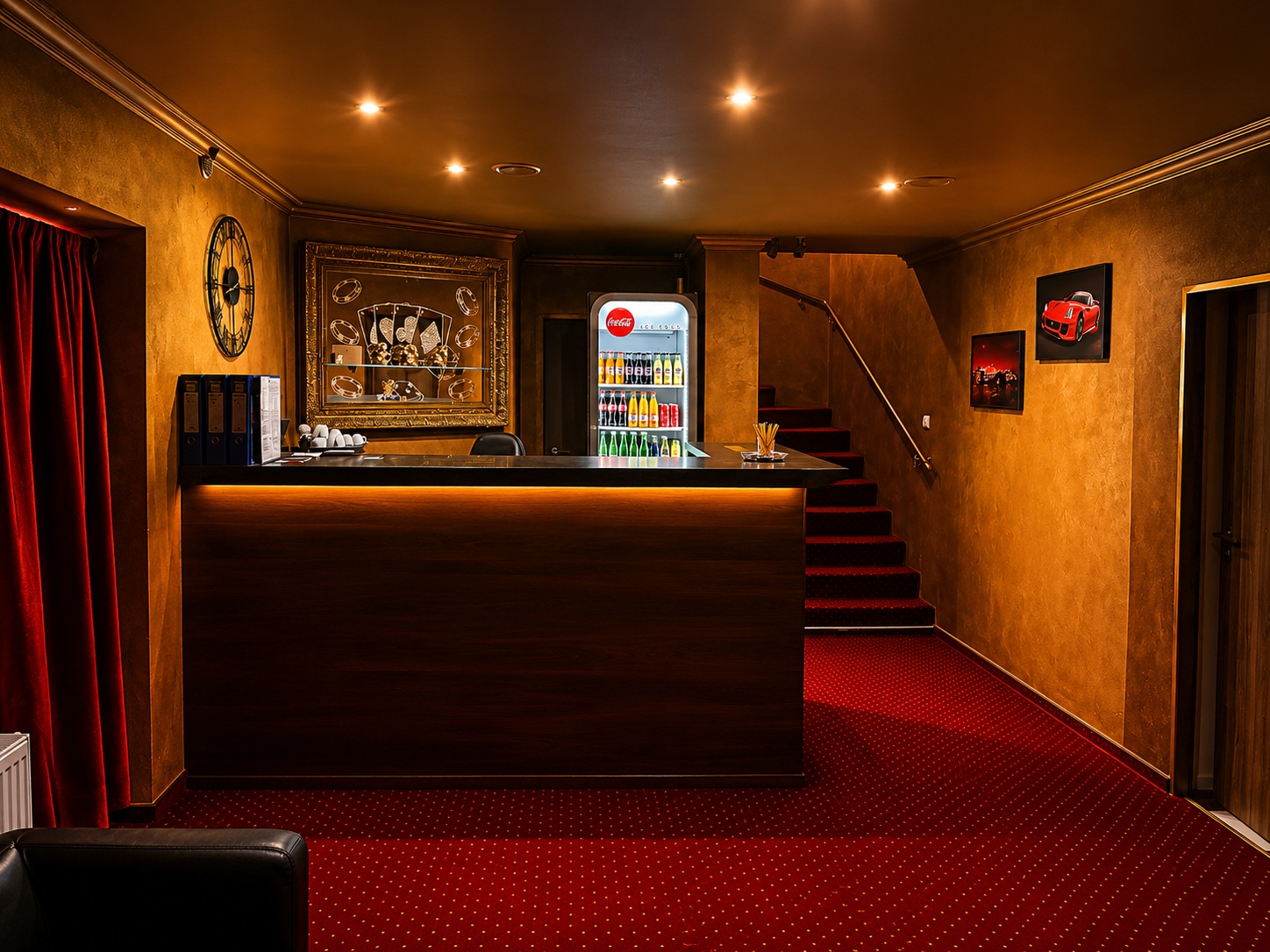 Bar im Casino Borovy
