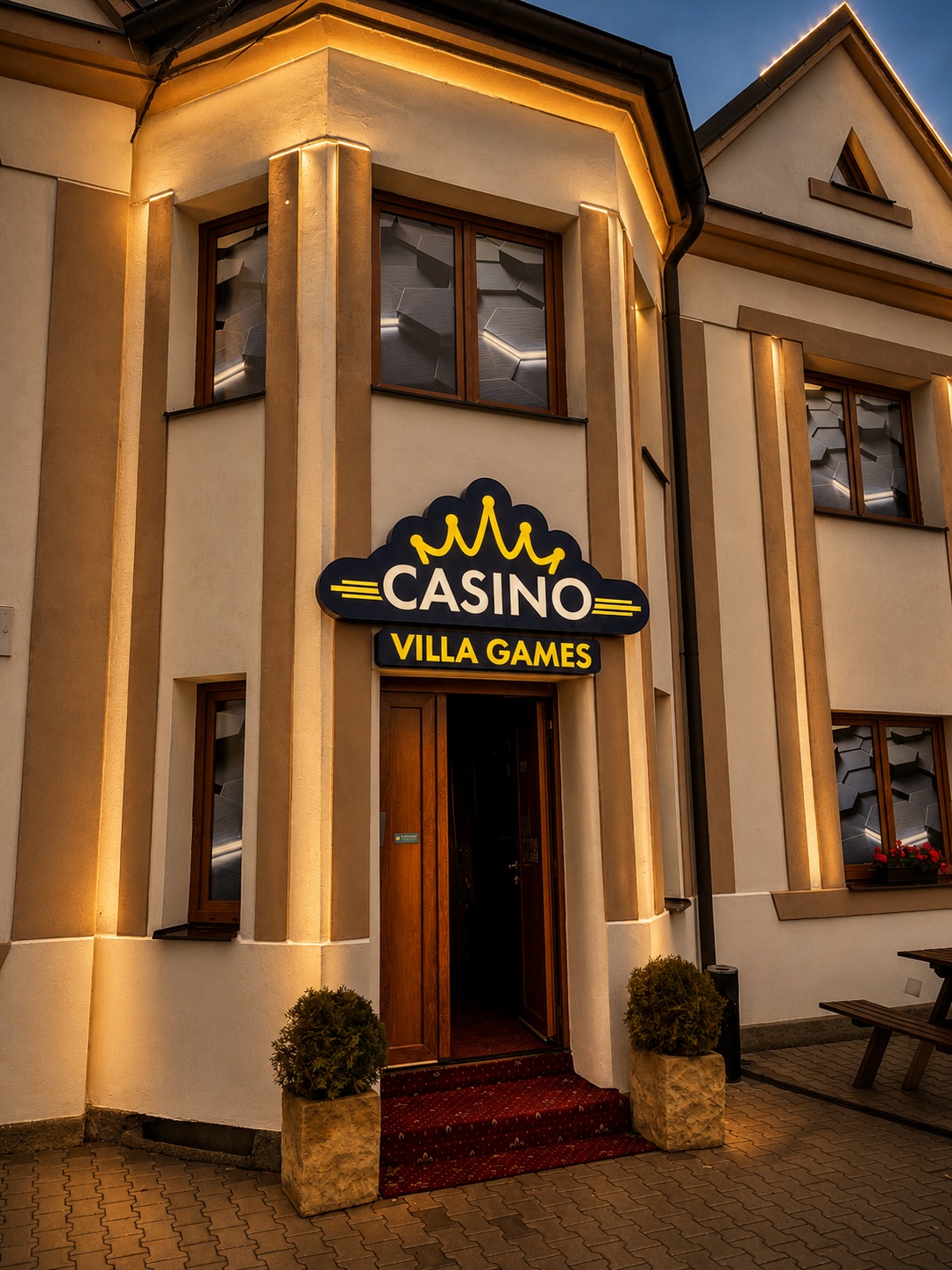 Exterieur des Casino Borovy